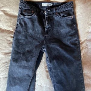 Topshop Black Moto Jeans